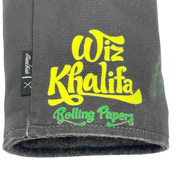 Muni Kids Wiz Khalifa Driver Head Cover Black Washed Canvas & Neon Graphics RARE - Picture 5 of 6